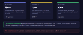 Три условия, при которых у подростка появляется интерес зарабатывать: цель, цена, срок