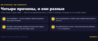 Четыре причины, по которым подросток не хочет ни учиться, ни работать